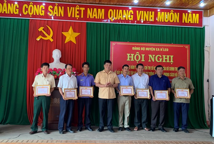 Huyện ủy Ea H’leo tổ chức Hội nghị Sơ kết 5 năm thực hiện Chỉ thị số 05 của Bộ chính trị