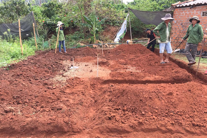 Khởi công nhà nhân ái cho hộ nghèo tại xã Ea Hiao
