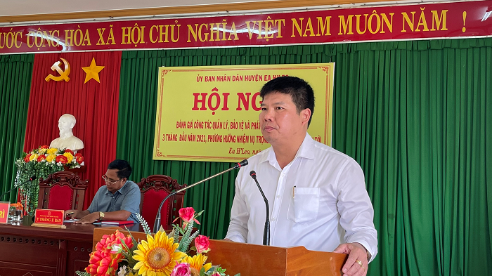 Hội nghị tổng kết đánh giá công tác quản lý bảo vệ rừng và phát triển rừng