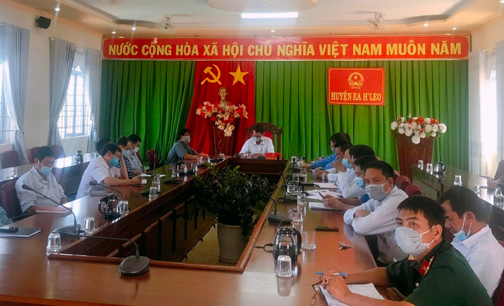 Triển khai các biệp pháp phòng, chống dịch trên địa bàn huyện Ea H’Leo