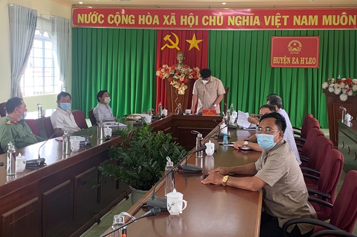 UBND tỉnh Đắk Lắk họp khẩn về phòng, chống dịch Covid-19