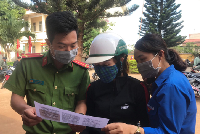 Công an huyện Ea H’leo góp sức vào thành công cuộc bầu cử trên địa bàn huyện