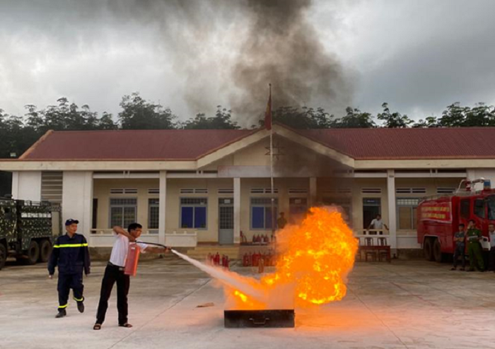 Huyện Ea H’leo tăng cường các biện pháp đảm bảo an toàn phòng cháy chữa cháy đối với khu dân cư