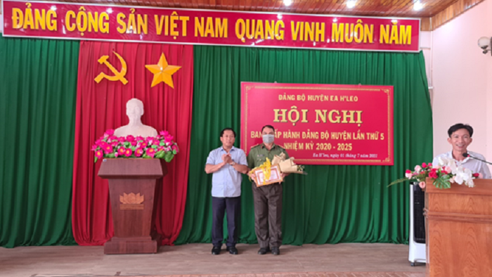 Hội nghị Ban Chấp hành Đảng bộ huyện Ea H’leo lần thứ V nhiệm kỳ 2020-2025