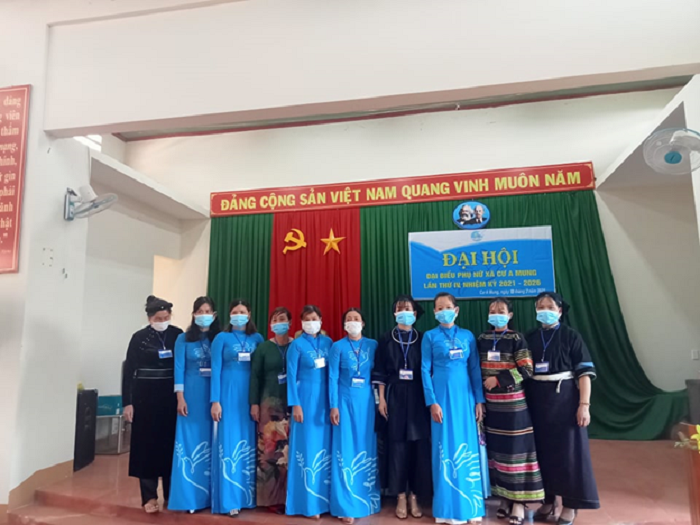 Đại hội đại biểu Phụ nữ xã Cư A Mung lần thứ IV, nhiệm kỳ 2021-2026