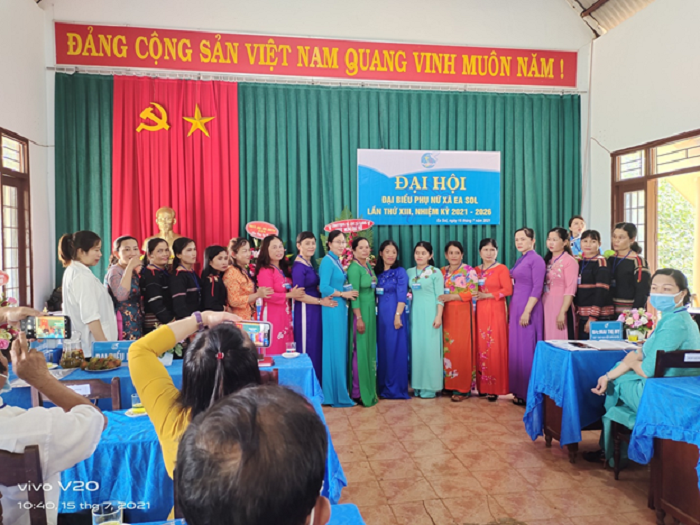 Đại hội đại biểu phụ nữ xã Ea Sol lần thứ XIII, nhiệm kỳ 2021 – 2026