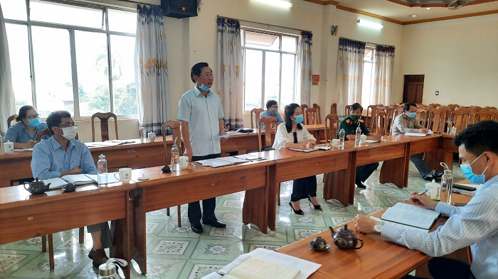 Viện vệ sinh dịch tễ Tây Nguyên kiểm tra công tác phòng, chống dịch Covid-19 ở huyện Ea H’leo