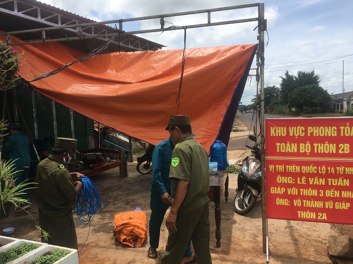 Xã Ea H’Leo dỡ bỏ phong tỏa cách ly y tế