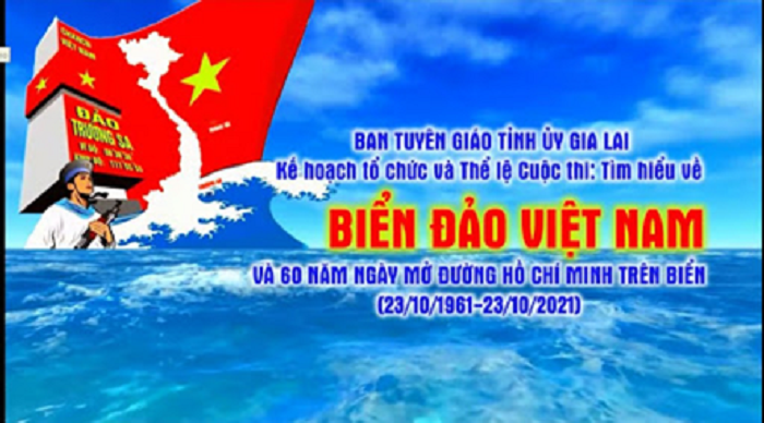 Cuộc thi “Tìm hiểu về biển, đảo Việt Nam và 60 năm ngày mở đường  Hồ Chí Minh trên biển”