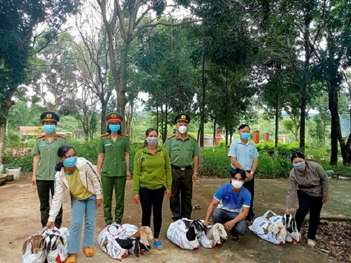 Công an huyện Ea H’leo ra mắt mô hình “3 đồng hành” tại xã Ea Tir