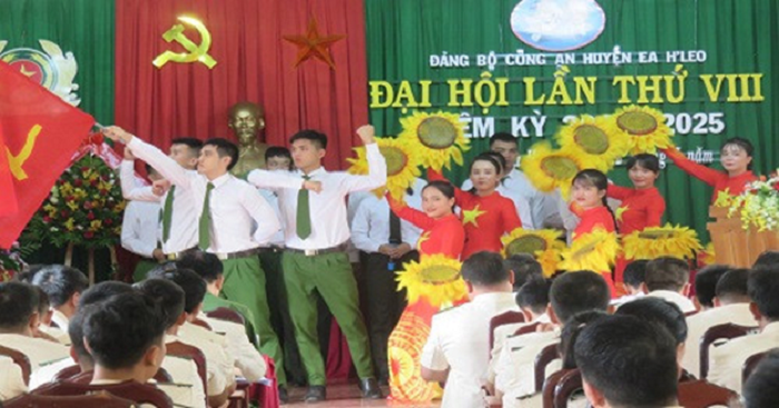 Tăng cường xây dựng đảng bộ Công an huyện Ea H’leo trong sạch, vững mạnh, thực hiện thắng lợi nhiệm vụ bảo đảm an ninh, trật tự trong tình hình mới