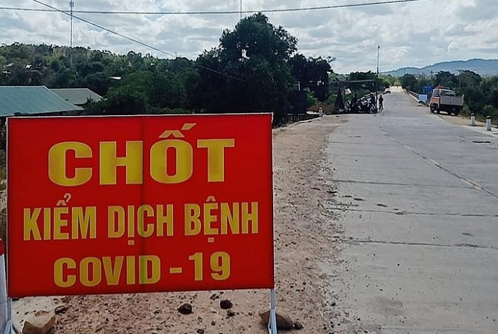 Tạm dừng hoạt động chốt kiểm dịch trên tỉnh lộ 15 tại xã Ea Sol, huyện Ea H’leo