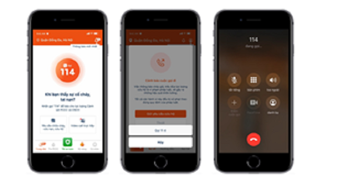 Hướng dẫn cài đặt và sử dụng app "Báo cháy 114"