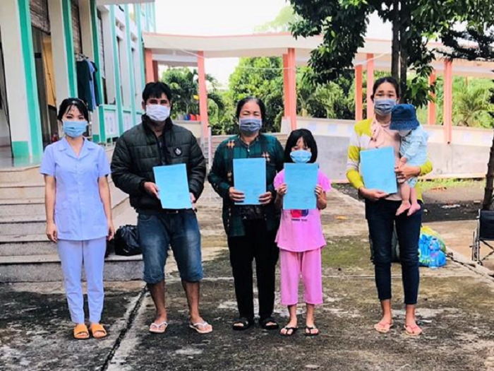 Ea H’Leo có 136 bệnh nhân COVID-19 khỏi bệnh được xuất viện