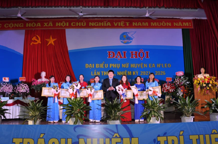 Đại hội đại biểu Phụ nữ huyện Ea H’leo lần thứ X, nhiệm kỳ 2021 -2026