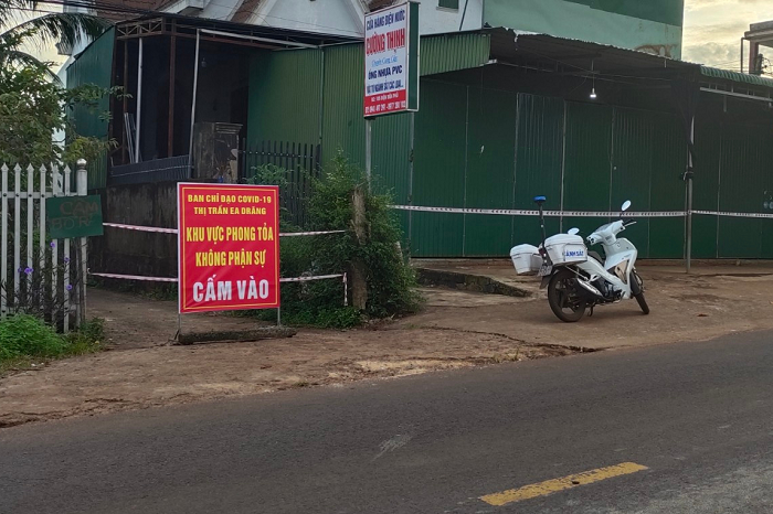 Thị trấn Ea Drăng ghi nhận 08 ca dương tính Covid-19 trong cộng đồng
