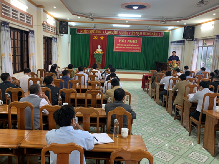 UBND huyện Ea H’leo, tổ chức hội nghị triển khai Nghị quyết số 05 của Huyện ủy Ea H’leo