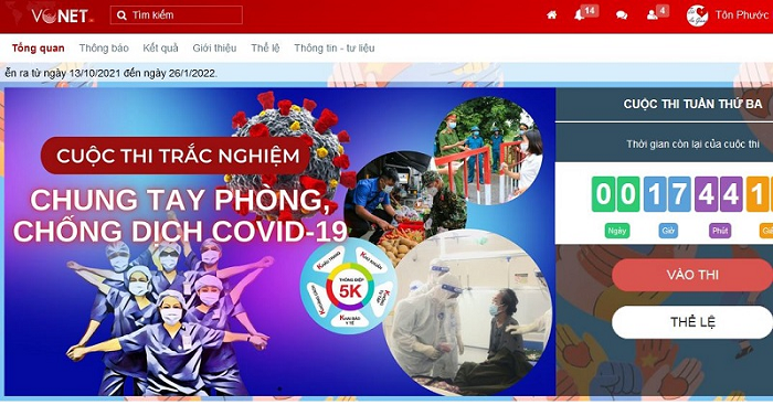 Huyện Ea H’Leo hưởng ứng cuộc thi trắc nghiệm“Chung tay phòng, chống dịch COVID-19” trên mạng xã hội VCNet
