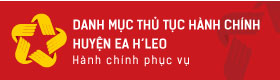 Thủ tục hành chính