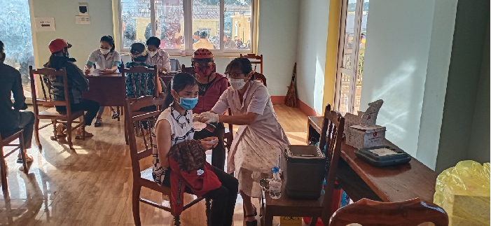 Xã Ea Hiao đảm bảo an toàn tiêm vắc xin phòng COVID-19 cho trẻ em