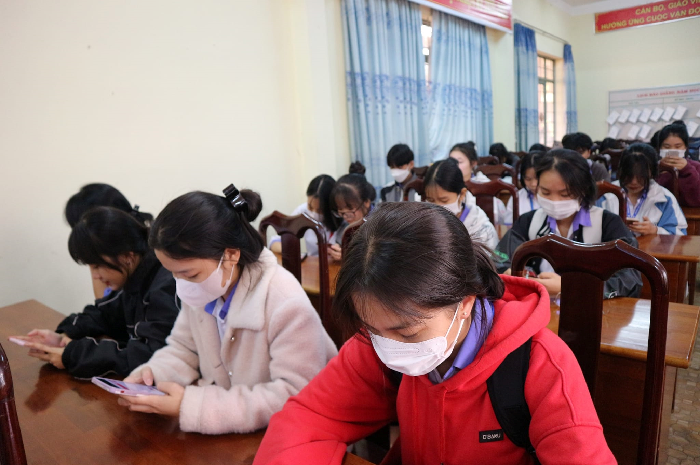 Đoàn viên, thanh niên huyện Ea H’Leo tham gia Cuộc thi trực tuyến tìm hiểu Nghị quyết Đại hội đại biểu Đoàn TNCS Hồ Chí Minh tỉnh Đắk Lắk lần thứ XII, nhiệm kỳ 2022-2027