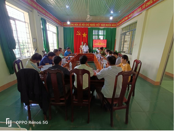 Xã Ea Tir tổ chức Hội nghị triển khai thực hiện Đề án 06