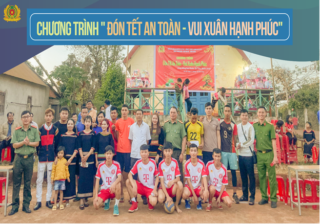 Chương trình "Đón Tết an toàn - Vui Xuân hạnh phúc" năm 2024