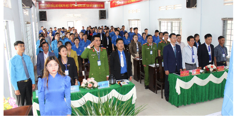 Đại hội Đại biểu Hội LHTN Việt Nam thị trấn Ea Drăng khoá VI, nhiệm kỳ 2024 – 2029