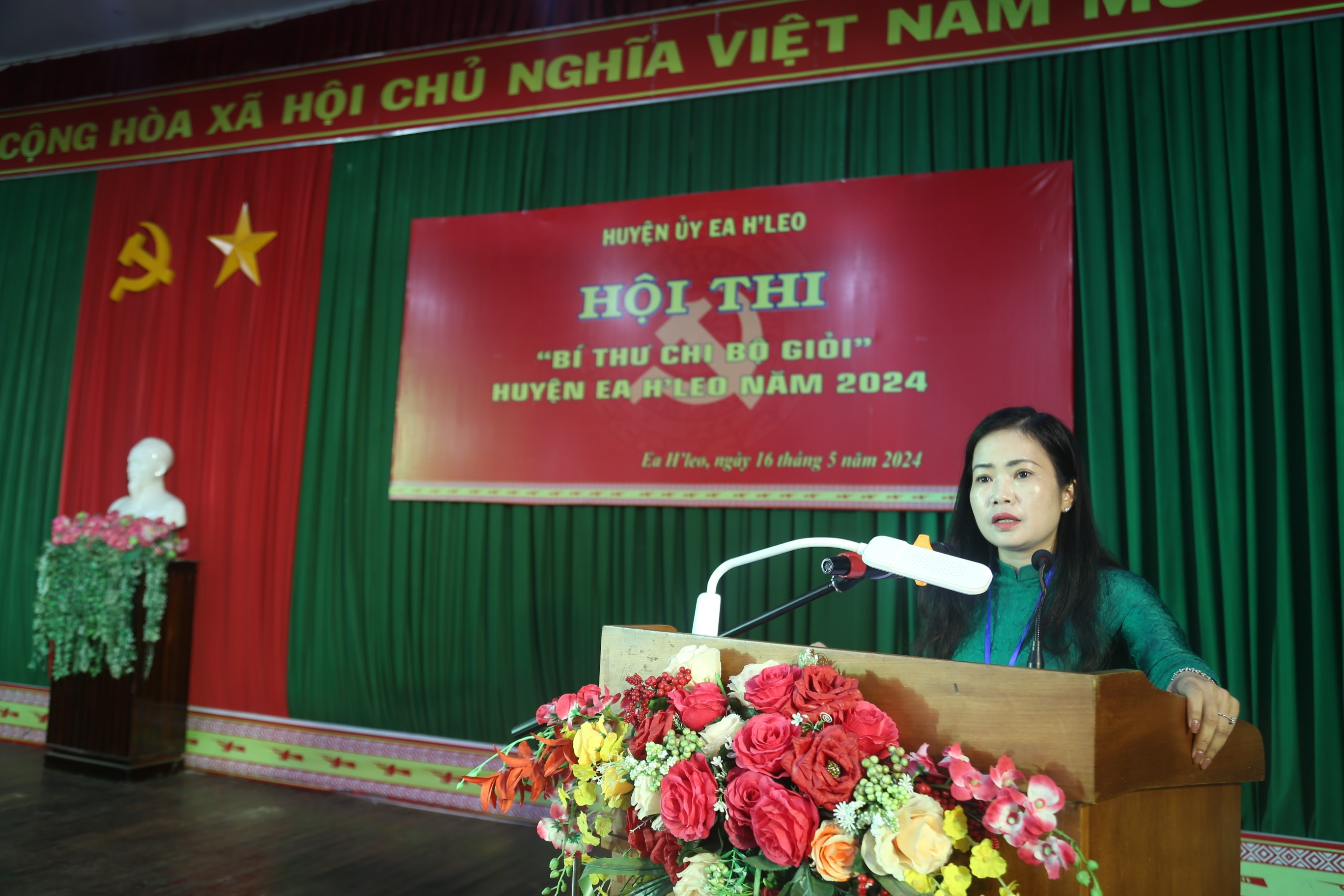 Hội thi Bí thư Chi bộ giỏi huyện Ea H’Leo năm 2024