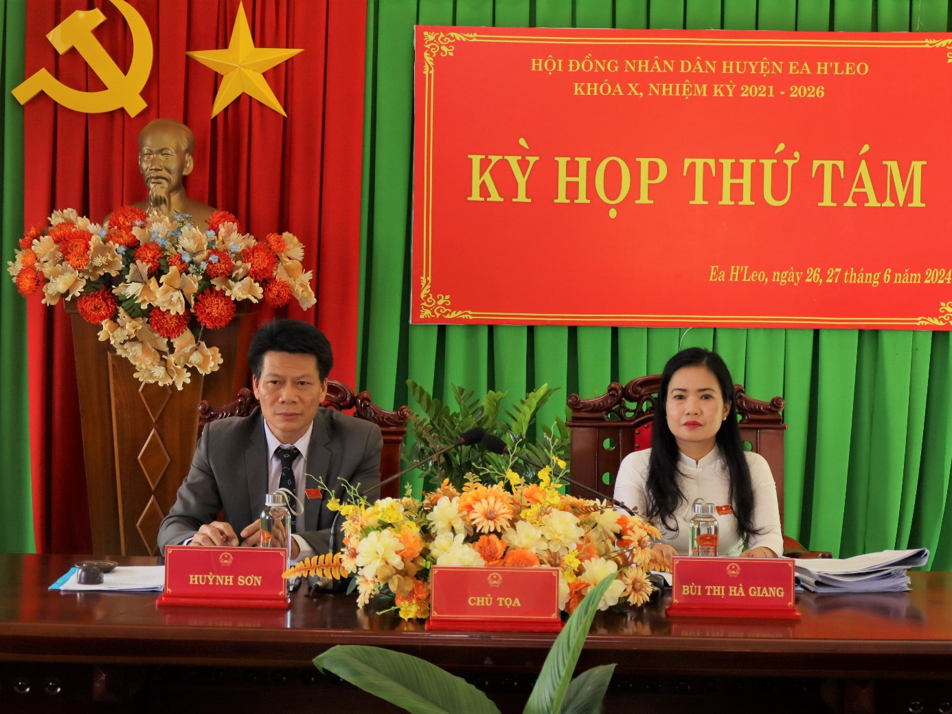 Kỳ họp thứ 8, HĐND huyện Ea H’Leo khóa X, nhiệm kỳ 2021-2026