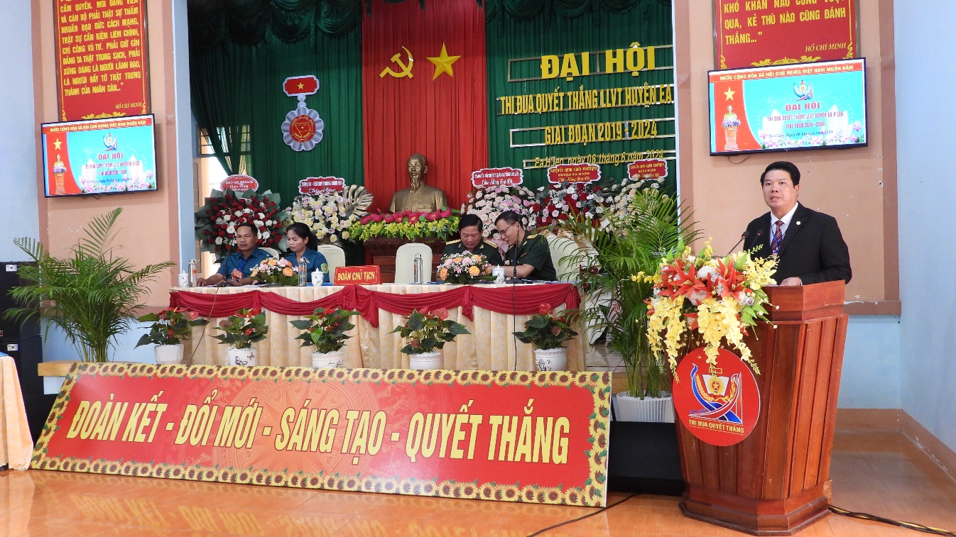 Đại hội thi đua quyết thắng lực lượng vũ trang huyện Ea H’Leo lần thứ XI, giai đoạn 2019 – 2024