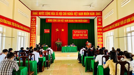 Kỳ họp lần thứ 8 HĐND xã Ea Khăl, khóa X, nhiệm kỳ 2021-2026