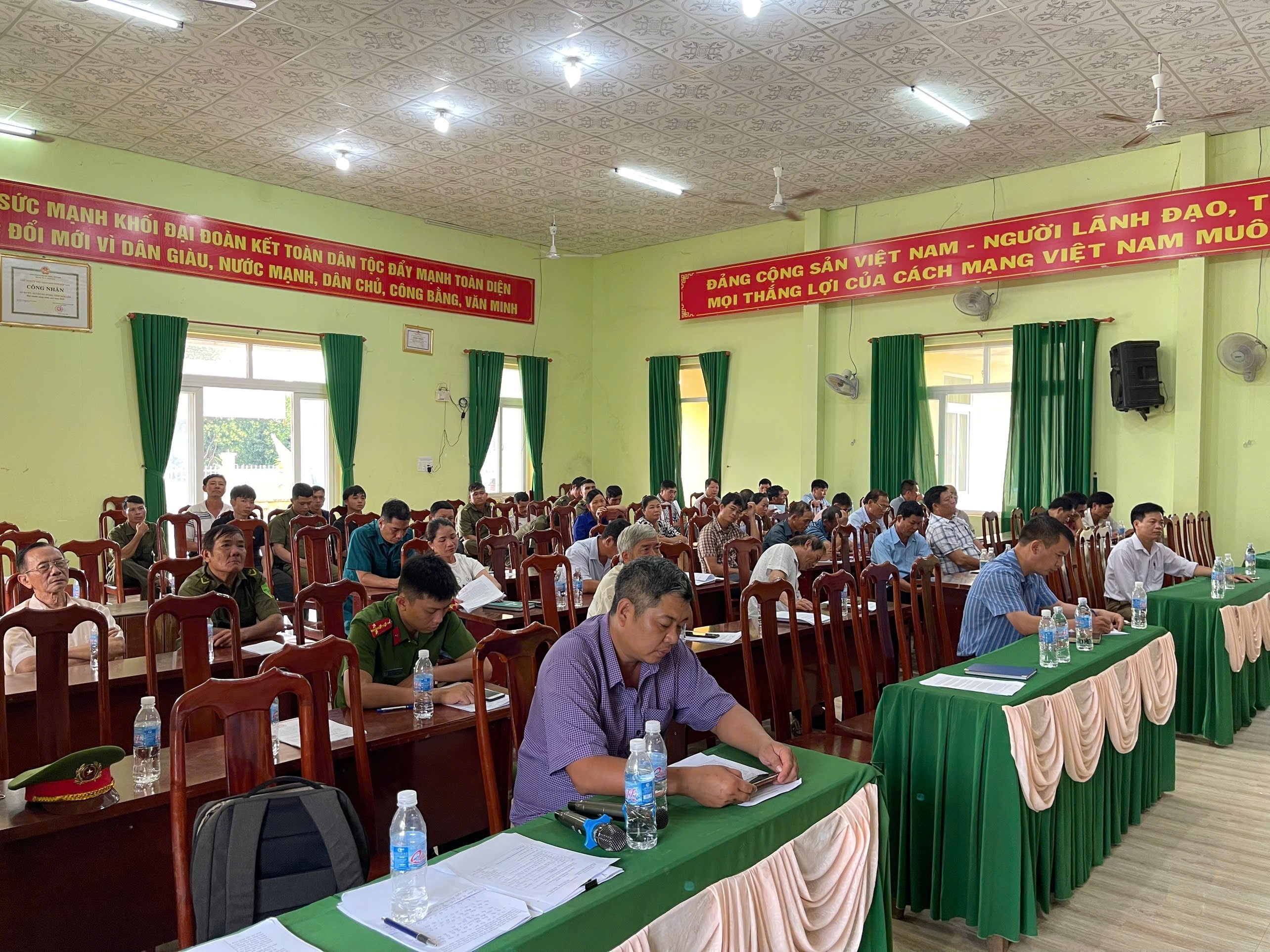 Ngày hội toàn dân bảo vệ An ninh Tổ quốc năm 2024 tại xã Ea Wy