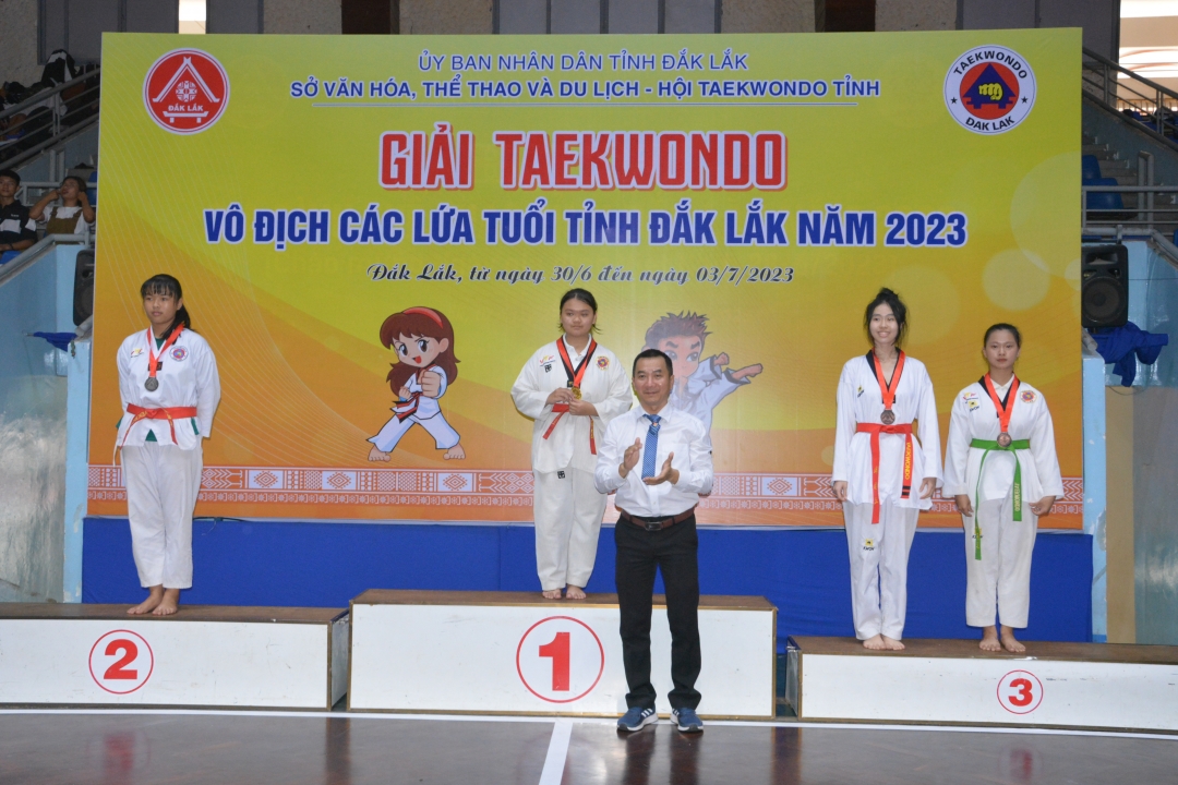 Huyện Ea H’Leo đăng cai giải Taekwondo vô địch các lứa tỉnh Đắk Lắk năm 2024