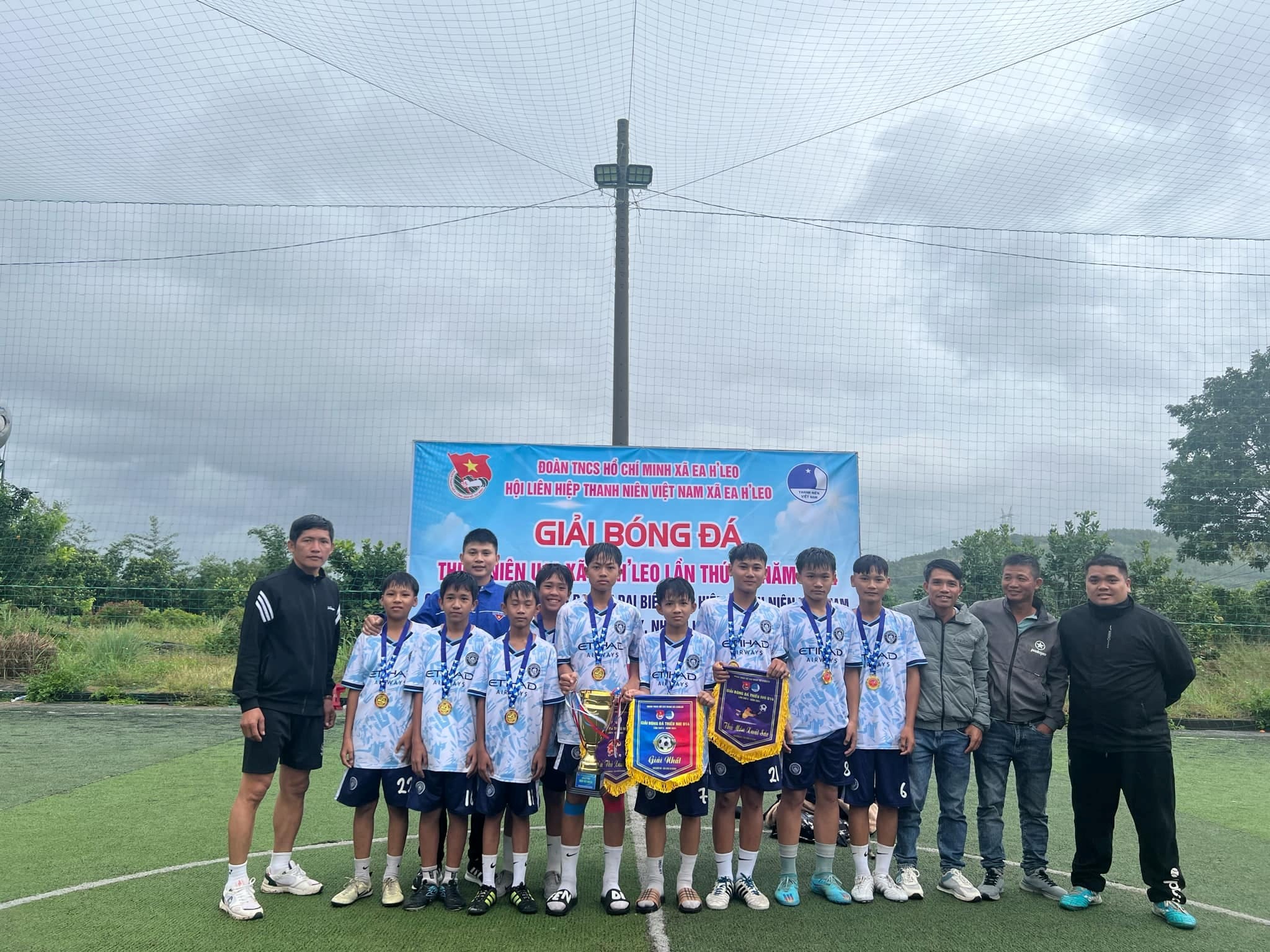 Giải Bóng đá Thiếu niên Xã Ea H’leo lần thứ V năm 2024