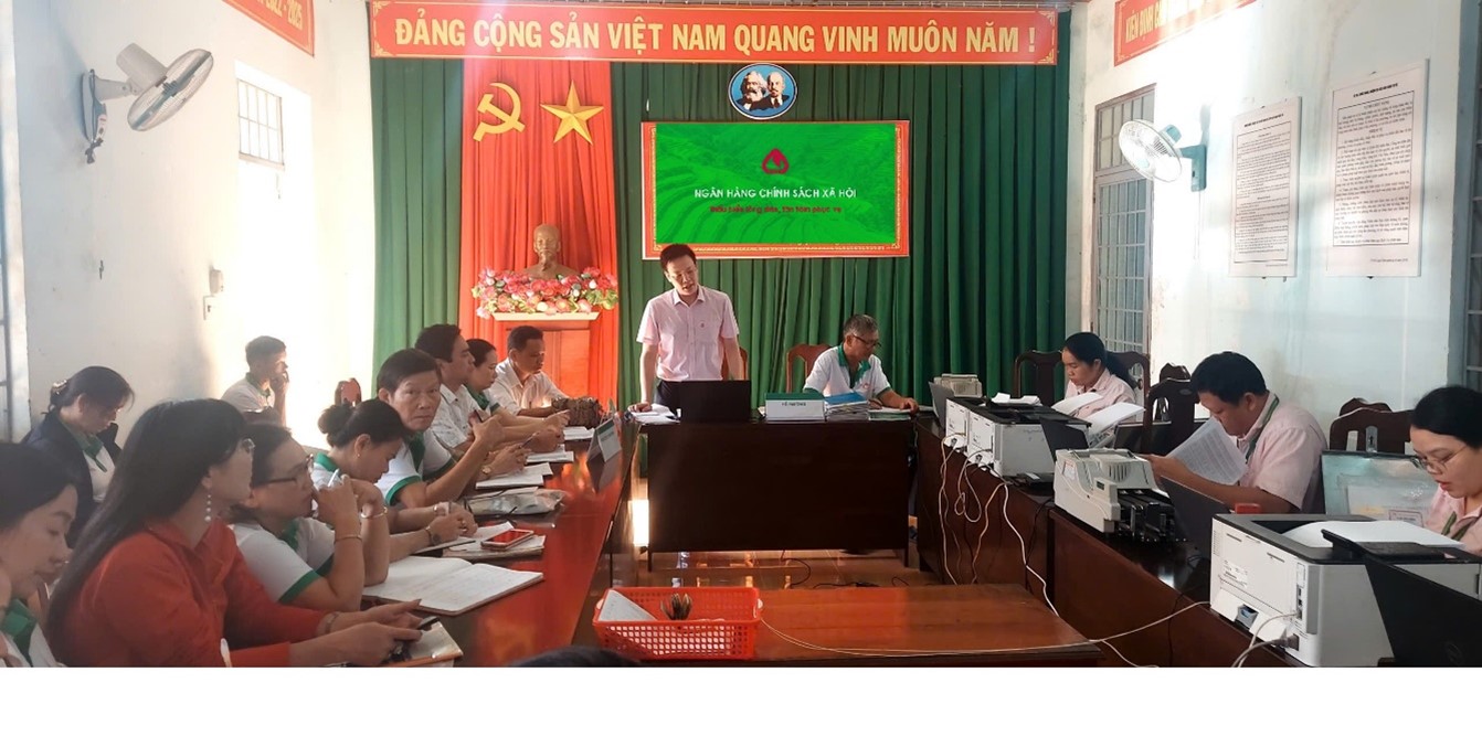 Xã Ea Răl có 1.153 hộ vay vốn tín dụng Ngân hàng chính sách xã hội (NHCSXH)