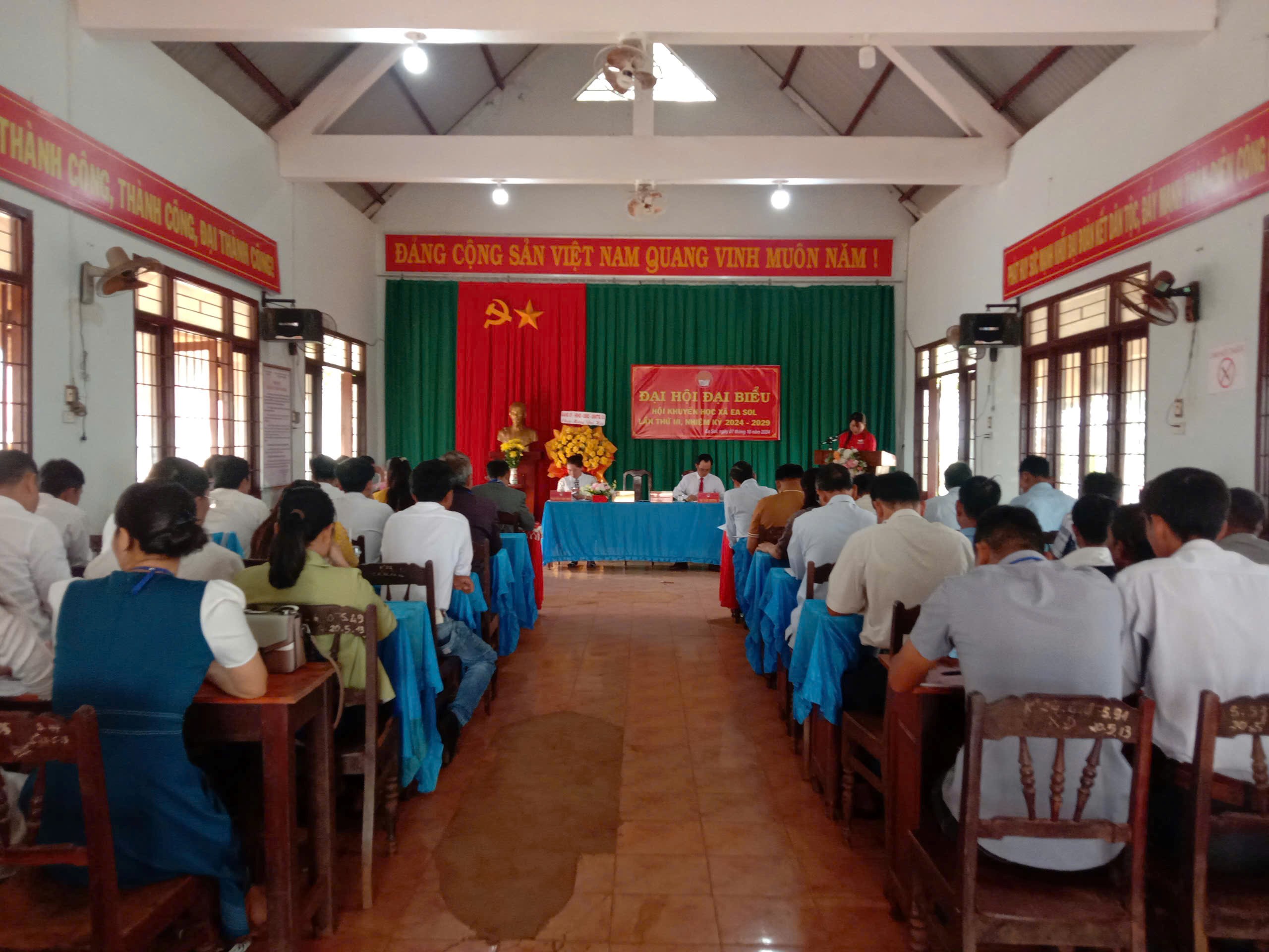 Đại hội đại biểu Hội Khuyến học xã Ea Sol, nhiệm kỳ 2024 – 2029
