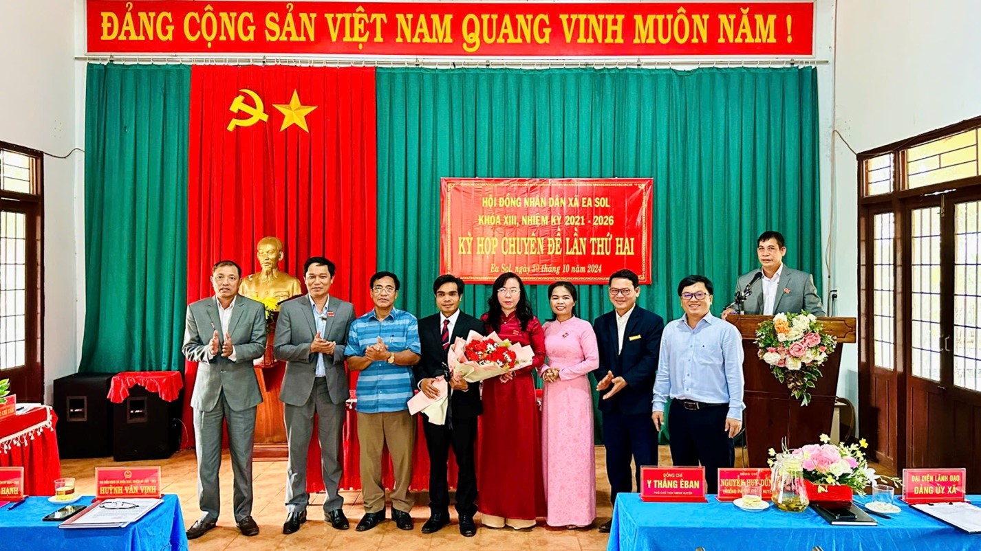 Kỳ họp Chuyên đề lần thứ hai, HĐND xã Ea Sol khoá XIII,  nhiệm kỳ 2021 – 2026