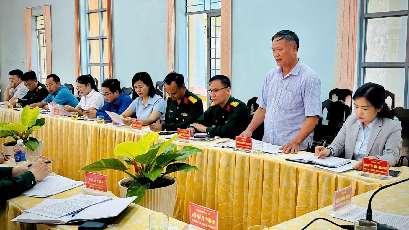 Hội nghị kiểm tra việc thực hiện Chương trình phối hợp công tác Dân vận đối với Ban chỉ đạo điều hành huyện Ea H’Leo năm 2024