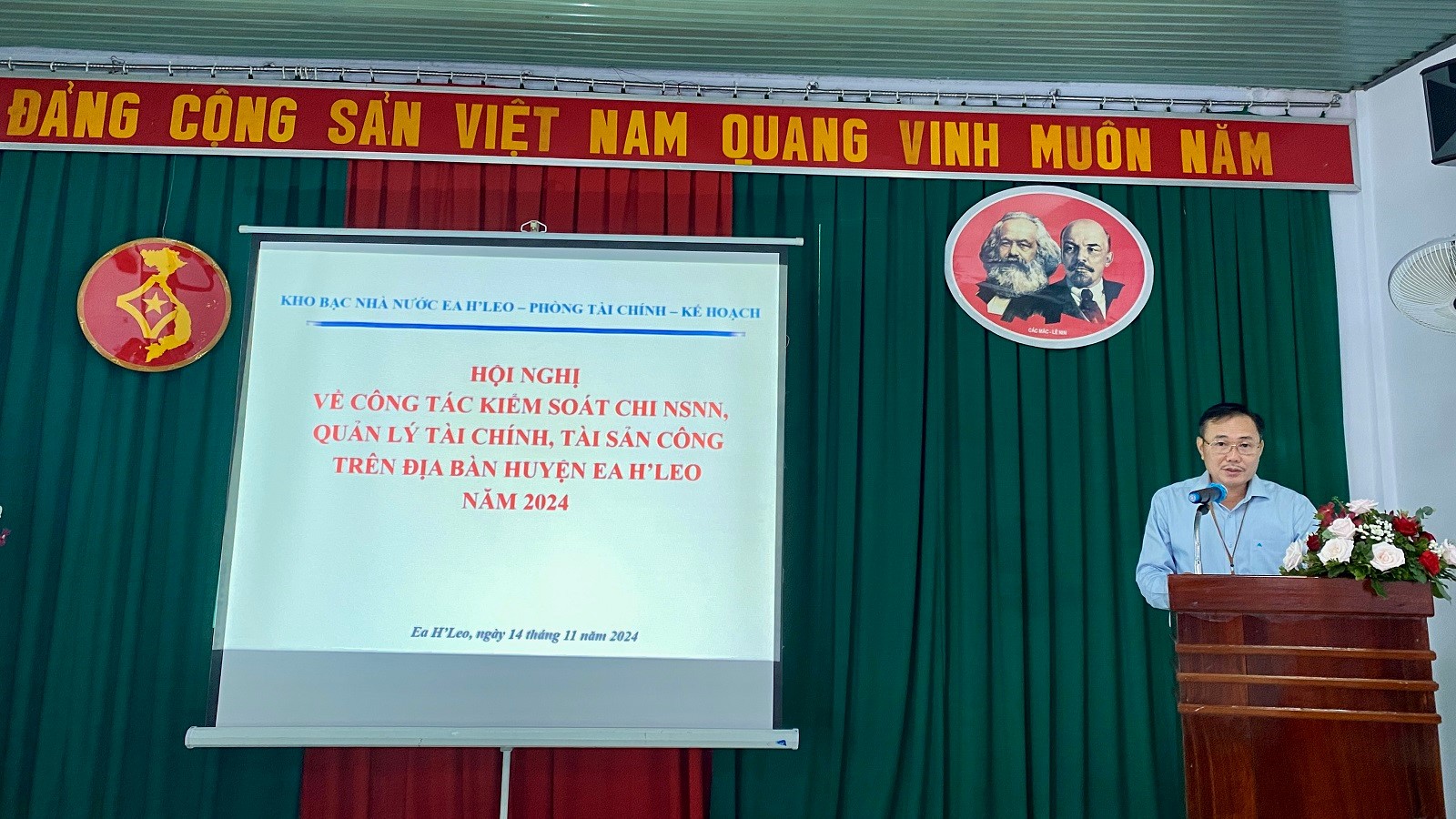 Hội nghị khách hàng về công tác kiểm soát chi ngân sách Nhà nước, quản lý tài chính, tài sản công năm 2024