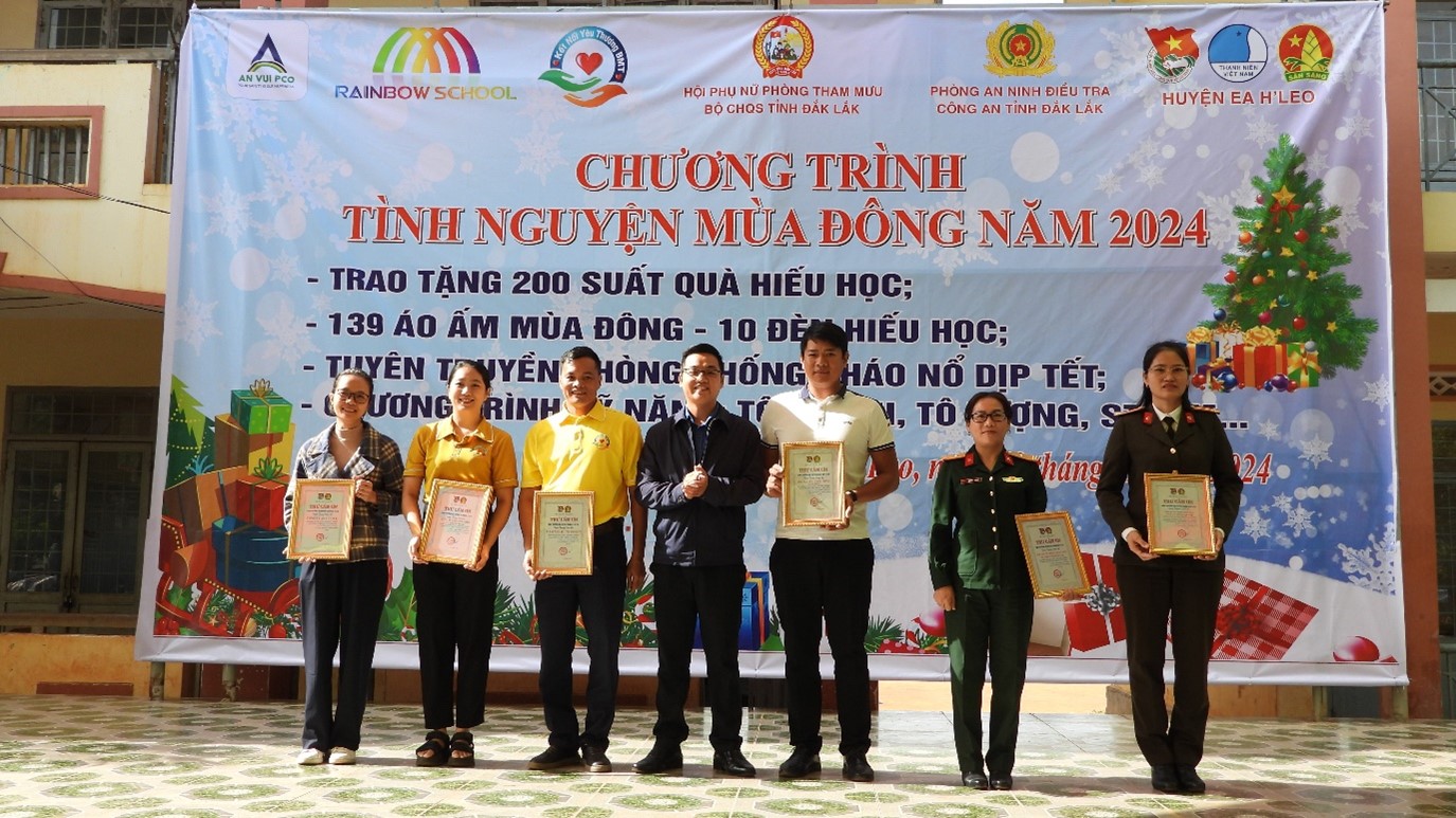 Chương trình tình nguyện mùa Đông năm 2024