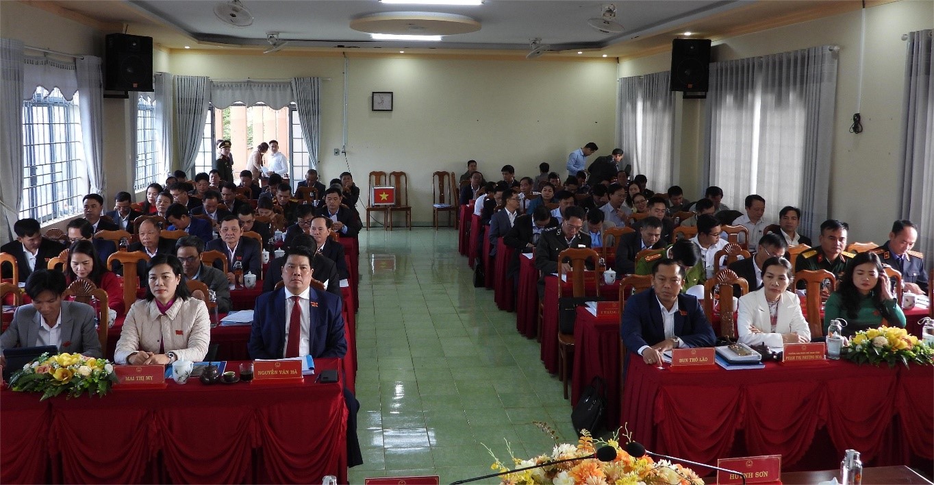 Kỳ họp thứ Chín, HĐND huyện Ea H’Leo khóa X, nhiệm kỳ 2021 – 2026