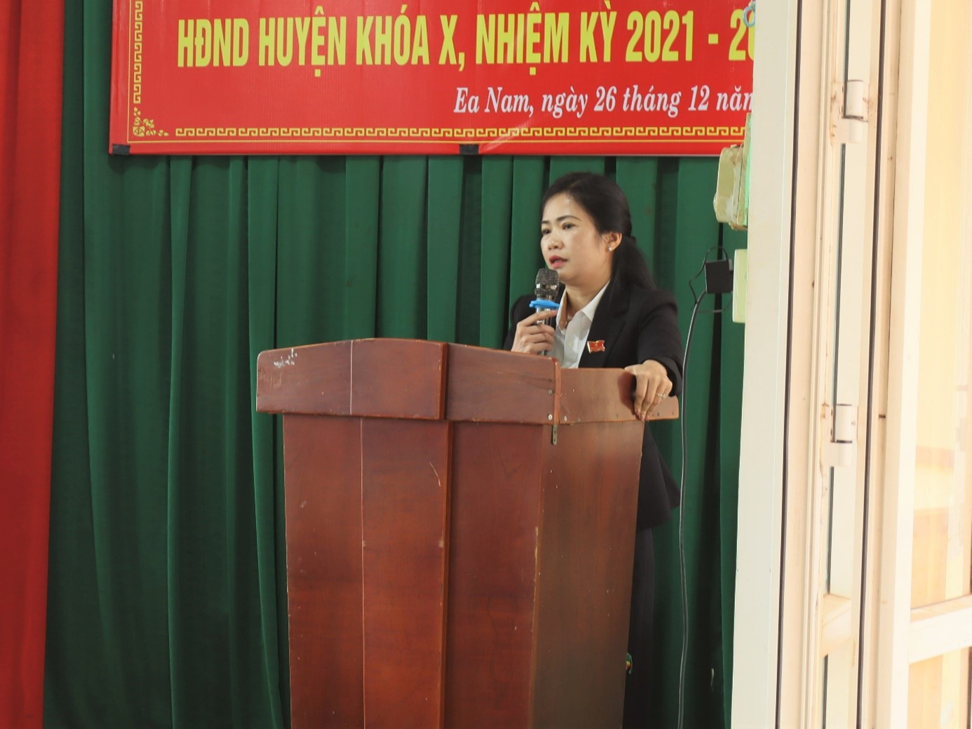 Hội nghị tiếp xúc cử tri sau kỳ họp lần thứ 9 HĐND huyện khóa X, nhiệm kỳ 2021 – 2026
