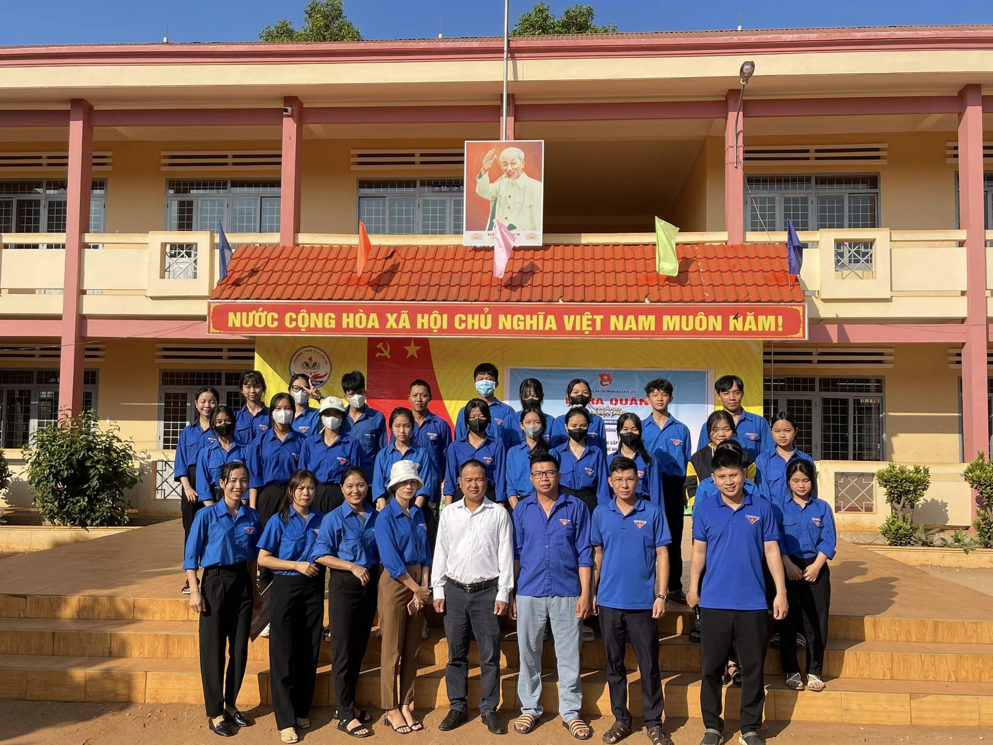 Đoàn xã Ea H’Leo ra quân tháng thanh niên năm 2024 tình nguyện vì cộng đồng
