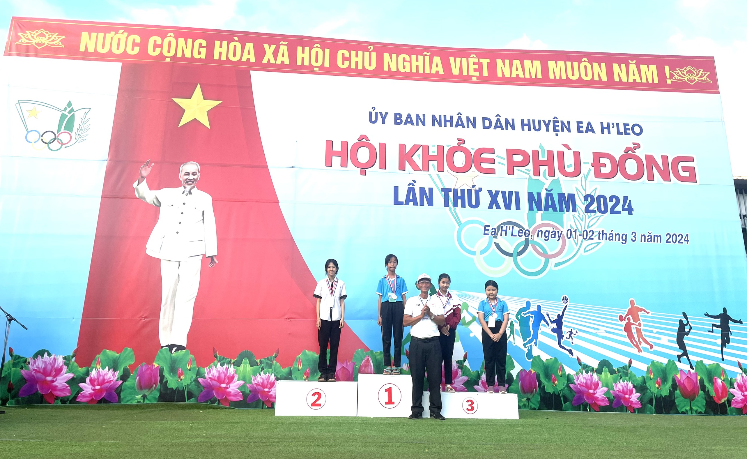 Bế mạc Hội khỏe Phù Đổng huyện Ea H’Leo lần thứ XVI năm 2024