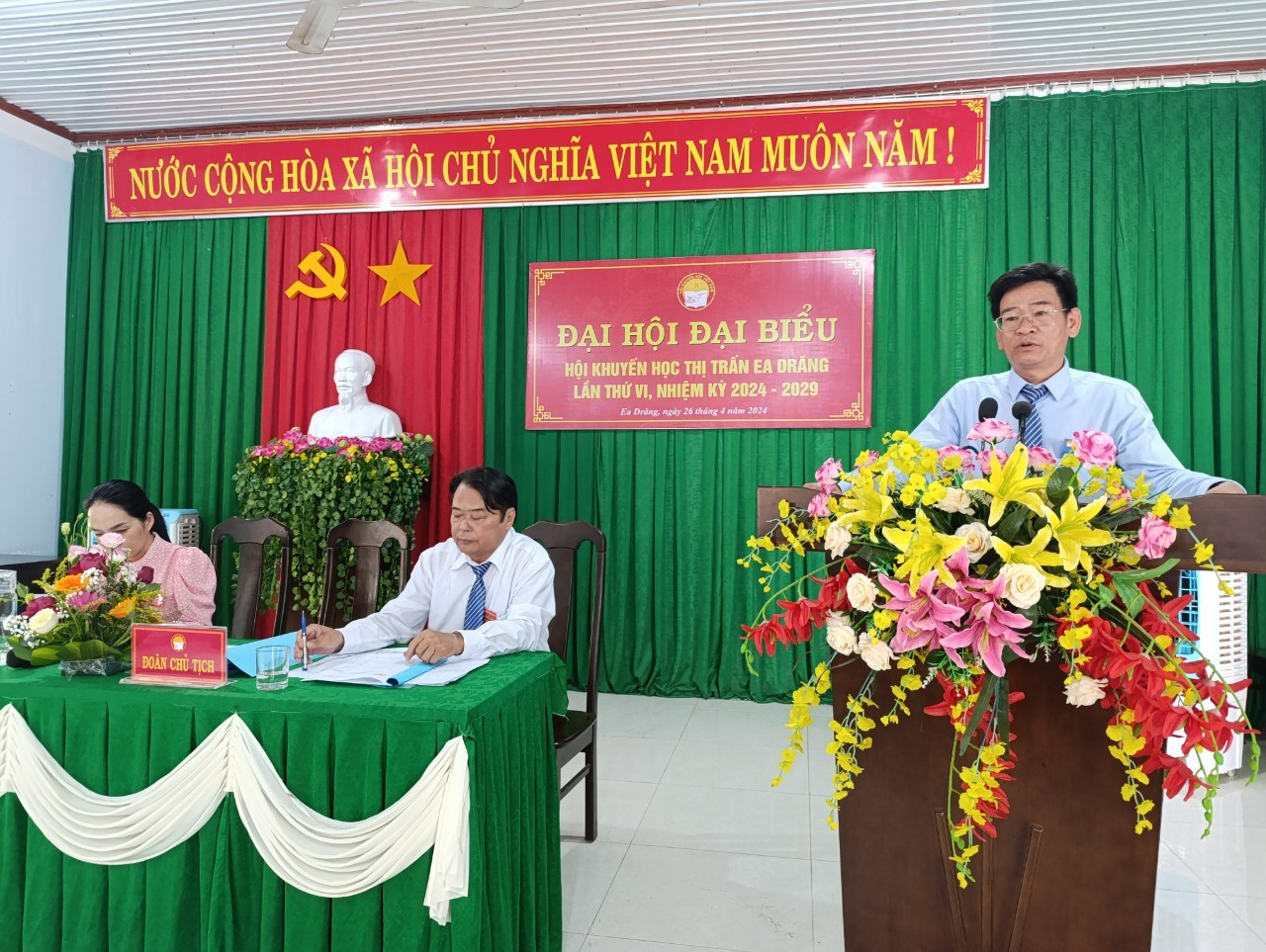 Đại hội Đại biểu Hội khuyến học Thị trấn lần thứ VI, nhiệm kỳ 2024 – 2029