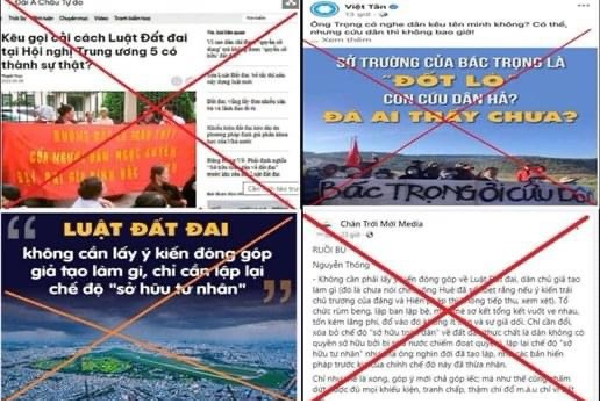 Cảnh giác trước luận điệu xuyên tạc về Dự thảo Luật Đất đai (sửa đổi)