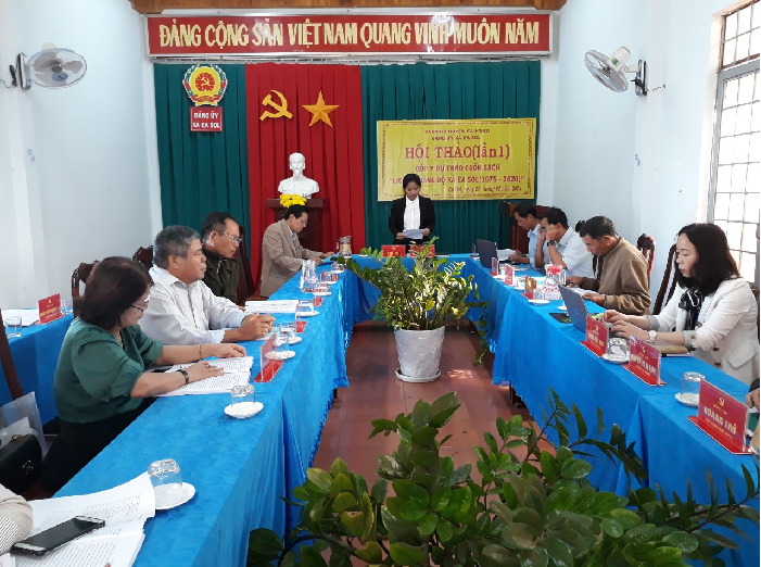 Đảng ủy xã Ea Sol tổ chức hội thảo góp ý Lịch sử Đảng bộ (1975-2020)