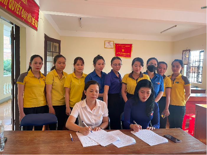 Huyện đoàn và Bưu điện huyện Ea H'Leo ký kết Chương trình hợp tác giai đoạn 2023 – 2026