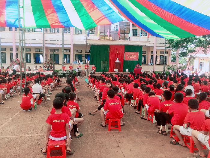 Trường tiểu học Ea Hiao tổng kết năm học 2022 – 2023